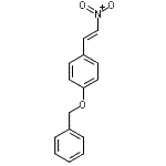 structure of CAS# 2982-55-0, 1-(Benzyloxy)-4-[(E)-2-Nitrovinyl]Benzene;1-((4-((E)-2-NITROVINYL)PHENOXY)METHYL)BENZENE;1-(2-nitroethenyl)-4-(phenylmethoxy)benzene;1-(benzyloxy)-4-[(E)-2-nitroethenyl]benzene