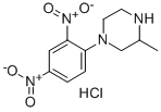 structure of CAS# 298230-11-2, 1-(2,4-Dinitrophenyl)-3-Methyl-Piperazine Hydrochloride;1-(2,4-Dinitro-Phenyl)-3-Methyl-Piperazinemonohydrochloride;1-(2,4-Dinitrophenyl)-3-Methyl-Piperazine Hydrochloride;1-(2,4-DINITROPHENYL)-3-METHYL-PIPERAZINE HCL