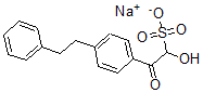 CAS#: 2983-58-6， (4-Phenethylphenyl)Glyoxal Compd. With Sodium Bisulfite