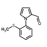 CAS 登录号：299166-76-0， 1-[2-(甲硫基)苯基]-1H-吡咯-2-甲醛