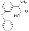 structure of CAS# 299168-94-8, Amino(3-Phenoxyphenyl)Acetic Acid;AMINO(3-PHENOXYPHENYL)ACETIC ACID