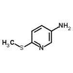 structure of CAS# 29958-08-5, 6-(Methylsulfanyl)-3-Pyridinamine;6-(methylsulfanyl)pyridin-3-amine;6-(methylthio)pyridin-3-amine;6-Methylsulfanyl-pyridin-3-ylamine