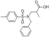 structure of CAS# 301320-51-4, (2S)-2-Methyl-3-[(4-Methylphenyl)Sulfonyl-(Phenylmethyl)Amino]Propionic acid;(2S)-3-[Benzyl-(4-Methylphenyl)Sulfonyl-Amino]-2-Methyl-Propionate;Zinc00323624