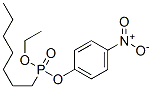 CAS 登录号：3015-77-8， 1-(乙氧基-庚基磷酰)氧基-4-硝基苯