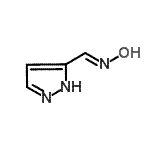 CAS 登录号：30192-58-6， (E)-N-羟基-1-(1H-吡唑-5-基)甲亚胺