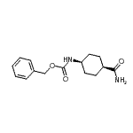CAS 登录号：302553-78-2， 苄基(顺式-4-氨基甲酰环己基)氨基甲酸酯