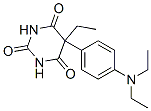CAS 登录号：3038-25-3， 5-(4-二乙基氨基苯基)-5-乙基-1,3-二嗪农-2,4,6-三酮