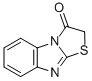 structure of CAS# 3042-01-1, Thiazolo(2,3-b)Benzimidazole-3(2H)-One;Thiazolo[3,2-A]Benzimidazol-1-One;1-Thiazolo[3,2-A]Benzimidazolone;Mls000565206