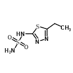 CAS 登录号：30457-35-3， N-(5-乙基-1,3,4-噻二唑-2-基)硫二酰胺
