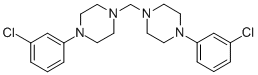CAS#: 30534-29-3， 1-(3-Chlorophenyl)-4-[[4-(3-Chlorophenyl)Piperazin-1-Yl]Methyl]Piperazine