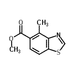 CAS 登录号：306276-79-9， 甲基4-甲基-1,3-苯并噻唑-5-羧酸酯