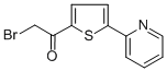 structure of CAS# 306935-06-8, 2-Bromo-1-[5-(2-Pyridinyl)-2-Thienyl]-1-Ethanone;2-Bromo-1-[5-(2-Pyridinyl)-2-Thienyl]-1-E... 2-Bromo-1-[5-(2-Pyridinyl)-2-Thienyl]-1-Ethanone;2-Bromo-1-(5-Pyridin-2-Yl-Thiophen-2-Yl)-Ethanone;2-BROMO-1-[5-(2-PYRIDINYL)-2-THIENYL]-1-ETHANONE