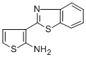 结构式 CAS# 306936-47-0, 3-(1,3-苯并噻唑-2-基)噻吩-2-胺