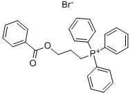 structure of CAS# 30698-18-1, (3-(Benzoyloxy)Propyl)Triphenylphosphonium Bromide;3-Benzoyloxypropyl-Triphenyl-Phosphonium Bromide;3-Benzoyloxypropyl-Triphenylphosphonium Bromide;Triphenyl-[3-(Phenylcarbonyloxy)Propyl]Phosphanium Bromide