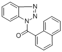结构式 CAS# 306990-95-4, 1-(1-萘基羰基)-1H-苯并三唑