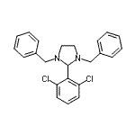 CAS 登录号：307340-16-5， 1,3-二苄基-2-(2,6-二氯苯基)咪唑烷