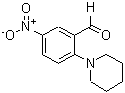 structure of CAS# 30742-60-0, 5-Nitro-2-Piperidinobenzaldehyde;5-Nitro-2-Piperidin-1-Ylbenzaldehyde