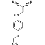structure of CAS# 308101-47-5, {[(4-Ethoxyphenyl)Amino]Methylene}Malononitrile;{[(4-ethoxyphenyl)amino]methylene}malononitrile;2-(((4-ethoxyphenyl)amino)methylene)malononitrile;2-{[(4-ethoxyphenyl)amino]methylidene}propanedinitrile