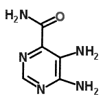 CAS 登录号：30835-20-2， 5,6-二氨基-4-嘧啶甲酰胺