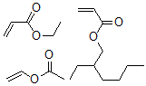 CAS 登录号：30900-72-2， 2-丙烯酸乙酯与乙烯基乙酸酯和2-乙基己基2-丙烯酸酯的聚合物