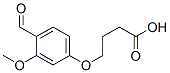 structure of CAS# 309964-23-6, 4-(4-Formyl-3-Methoxy-Phenoxy)-Butyric Acid;4-(4-Formyl-3-Methoxy-Phenoxy)Butanoate;4-(4-Formyl-3-Methoxy-Phenoxy)Butyrate;4-(4-Methanoyl-3-Methoxy-Phenoxy)Butanoate