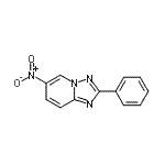 CAS 登录号：31040-17-2， 6-硝基-2-苯基[1,2,4]三唑并[1,5-a]吡啶