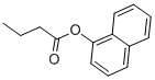 structure of CAS# 3121-70-8, 1-Naphthyl Butyrate;1-Naphthyl Butanoate;Butanoic Acid 1-Naphthyl Ester;Butyric Acid 1-Naphthyl Ester
