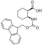 结构式 CAS# 312965-06-3, (1R,2S)-芴甲氧羰基-2-氨基环己烷羧酸
