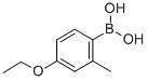 结构式 CAS# 313545-31-2, 4-乙氧基-2-甲基苯硼酸