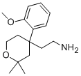 structure of CAS# 313692-98-7, 2-[(4R)-4-(2-Methoxyphenyl)-2,2-Dimethyloxan-4-Yl]Ethylamine;2-[(4R)-4-(2-Methoxyphenyl)-2,2-Dimethyl-Tetrahydropyran-4-Yl]Ethylammonium;2-[(4R)-4-(2-Methoxyphenyl)-2,2-Dimethyl-4-Tetrahydropyranyl]Ethylammonium;2-[(4R)-4-(2-Methoxyphenyl)-2,2-Dimethyl-Oxan-4-Yl]Ethylazanium