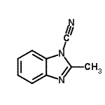 CAS#: 31462-71-2， 2-Methylbenzimidazole-1-Carbonitrile