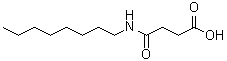 structure of CAS# 3151-42-6, 4-(Octylamino)-4-Oxobutanoic Acid;3-(N-octylcarbamoyl)propanoic acid;4-(octylamino)-4-oxobutanoic acid;BIM-0004756.P001