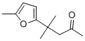 structure of CAS# 31704-82-2, 4-Methyl-4-(5-Methyl-2-Furanyl)-2-Pentanone;4-Methyl-4-(5-Methyl-2-Furyl)Pentan-2-One