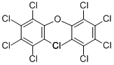 structure of CAS# 31710-30-2, 1,2,3,4,5-Pentachloro-6-(2,3,4,5,6-Pentachlorophenoxy)Benzene;Benzene, 1,1'-Oxybis(2,3,4,5,6-Pentachloro-;Decachlorodiphenyl Ether;Bis(2,3,4,5,6-Pentachlorophenyl) Ether