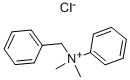 structure of CAS# 3204-68-0, Benzyldimethylphenylammonium Chloride;Benzyl-Dimethyl-Phenyl-Ammonium Chloride;Benzyl-Dimethyl-Phenylammonium Chloride;Dimethyl-Phenyl-(Phenylmethyl)Azanium Chloride