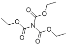 CAS 登录号：3206-31-3， N,N-二(乙氧羰基)氨基甲酸乙酯