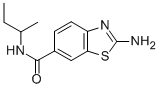 structure of CAS# 320740-71-4, 2-Amino-Benzothiazole-6-Carboxylic Acid Sec-Butylamide;Zinc00241735