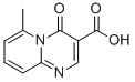 structure of CAS# 32092-27-6, 6-Methyl-4-Oxopyrido[1,6-a]Pyrimidine-3-Carboxylic Acid;6-Methyl-4-Oxo-Pyrido[1,6-A]Pyrimidine-3-Carboxylic Acid;6-Methyl-4-Oxo-3-Pyrido[1,6-A]Pyrimidinecarboxylic Acid;4-Keto-6-Methyl-Pyrido[1,6-A]Pyrimidine-3-Carboxylic Acid