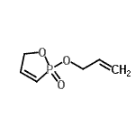 CAS 登录号：321747-79-9， 2-(烯丙氧基)-2,5-二氢-1,2-氧磷杂环戊烯2-氧化物