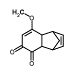 CAS 登录号：32235-06-6， 6-甲氧基三环[6.2.1.0<sup>2,7</sup>]十一碳-5,9-二烯-3,4-二酮