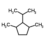 CAS 登录号：32281-85-9， 2-异丙基-1,3-二甲基环戊烷