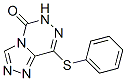 CAS 登录号：32331-07-0， 8-苯基硫基-6H-[1,2,4]三唑并[4,3-d][1,2,4]三嗪-5-酮