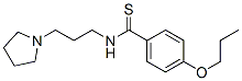 CAS#: 32416-22-1， 4-Propoxy-N-(3-Pyrrolidin-1-Ylpropyl)Benzenecarbothioamide