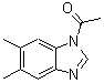 CAS 登录号：3245-29-2， 1-(5,6-二甲基-1H-苯并咪唑-1-基)乙酮