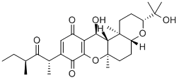 structure of CAS# 32450-26-3, (3R,4aR,6aR,12aR,12bR)-3-(2-Hydroxypropan-2-Yl)-6a,12b-Dimethyl-9-[(2S,4S)-4-Methyl-3-Oxohexan-2-Yl]-1,2,3,4a,5,6,12,12a-Octahydrochromeno[6,5-b]Chromene-8,11-Dione;(3R,4Ar,6Ar,12Ar,12Br)-9-[(1S,3S)-1,3-Dimethyl-2-Oxo-Pentyl]-3-(1-Hydroxy-1-Methyl-Ethyl)-6A,12B-Dimethyl-1,2,3,4A,5,6,12,12A-Octahydrochromeno[6,5-B]Chromene-8,11-Dione;(3R,4Ar,6Ar,12Ar,12Br)-9-[(1S,3S)-1,3-Dimethyl-2-Oxopentyl]-3-(1-Hydroxy-1-Methylethyl)-6A,12B-Dimethyl-1,2,3,4A,5,6,12,12A-Octahydrochromeno[6,5-B]Chromene-8,11-Dione;(3R,4Ar,6Ar,12Ar,12Br)-3-(1-Hydroxy-1-Methyl-Ethyl)-9-[(1S,3S)-2-Keto-1,3-Dimethyl-Pentyl]-6A,12B-Dimethyl-1,2,3,4A,5,6,12,12A-Octahydrochromeno[6,5-B]Chromene-8,11-Quinone