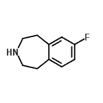 CAS 登录号：324558-64-7， 7-氟-2,3,4,5-四氢-1H-3-苯并氮杂卓