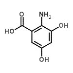 CAS#: 32484-69-8， 2-Amino-3,5-Dihydroxybenzoic Acid