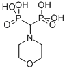 structure of CAS# 32545-75-8, (Morpholin-4-Yl-Phosphonomethyl)Phosphonic Acid;(Morpholino-Phosphono-Methyl)Phosphonic Acid;(Morpholino-Phosphonomethyl)Phosphonic Acid;(Morpholin-4-Yl-Phosphono-Methyl)Phosphonic Acid