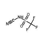 CAS 登录号：325801-49-8， N-氰基-1,1,1-三氟甲烷磺酰胺