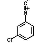 structure of CAS# 32686-54-7, 1-Chloro-3-Isocyanobenzene;3-Chlorphenylisocyanide;TOS-BB-0815